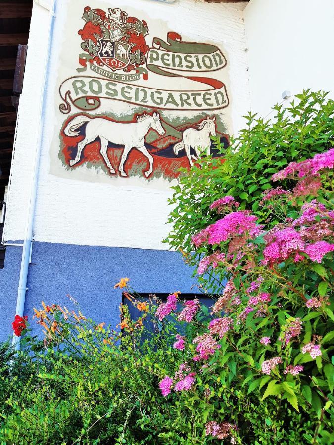 Hotel/Pension Rosengarten Franking エクステリア 写真